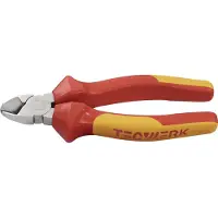 TECWERK Zijkniptang L.160mm VDE meercomponenten handvatten