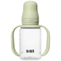 BIBS - Baby Sippy Bottle Spout Silicone - Sage - 150 ml