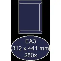 Quantore - Envelop akte EA3 312x441mm cremekraft 250 stuks
