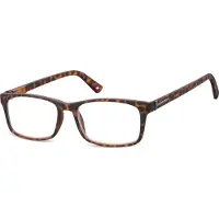Montana leesbril MR73A rechthoekig turtle bruin sterkte +3.00