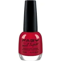 Faby nagellak Chili Potion dames 15 ml vegan donkerrood