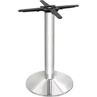 Bolero Tafelvoet Chroom - 43 cm hoog
