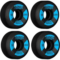 Bones Wheels Wheels 100's Black-Blue V5 Sidecut 53mm