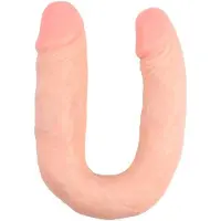 CHISA Dubbele Realistische Dildo 35 cm - Huidskleur