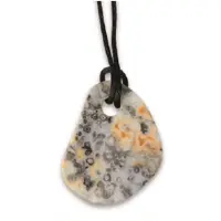 Ruben Robijn Quitarra Agaat crazy lace - ketting
