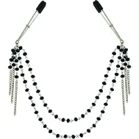 Sportsheets Sincerely Black Jeweled Tepelklemmen