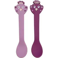 Trixie Siliconen lepel 2-pack - Mrs. Peacock