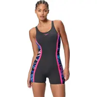 Speedo - Women's Hyperboom Splice Muscleback Legsuit - Badpak 36, zwart
