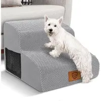 OEM Draagbare trap voor kleine honden, gemaakt van spons met hoge dichtheid - antislip - grijs