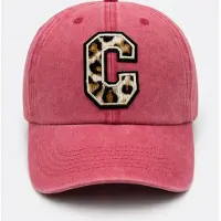 HS Petje - Meerdere Kleuren en Prints - Rood Leopard C Patch