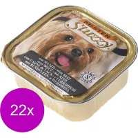 Stuzzy 22x Hondenvoer Paté Rund 150 gr