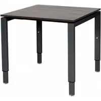 Schaffenburg Verstelbaar Bureau - Domino 80x80 logan - wit frame