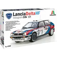Wittmax Modelbouwpakket Auto - 4709 Lancia Delta HF integrale 16v Car Plastic - 1:12 - Modelbouw