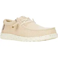 HeyDude Instapper Men Wally Stretch Sox Irish Cream / Egret-Schoenmaat 43