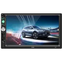 SOKANY High Definition 7 inch Bluetooth compatibel 4.0 handsfree auto audio en video MP4 MP5 speler, multifunctionele autoradio X7 zwart