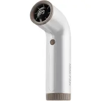 VHV - Handventilator oplaadbaar compact en stil met USB accu ergonomische grip voor reizen kantoor pendelen camping en warm weer