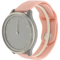 123Watches siliconen sport band - roze - 22mm - Geschikt voor Garmin Vivoactive 4 / Venu 2 & 3 / Forerunner 255 & 265 / Overige smartwatches met 22mm bandje