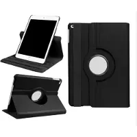 Go Go Gadget Luxe tablet hoes - geschikt voor Ipad 5e generatie - 9.7 inch - 360 graden draaibare bookcase - Zwart