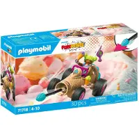 Playmobil Ice Cream Cone Racing Construction Game Veelkleurig Kinderen
