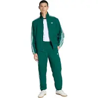 Adidas Broek 'Firebird' groen / wit