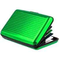 Go Go Gadget - Aluminium Creditcardhouder - Anti Skimming - Geldknip - Lichtgewicht Pasjeshouder - Groen