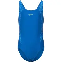 Speedo Hyperboom Splice Swimsuit Blauw 15-16 Years Meisje