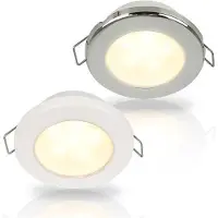 Hella Marine Euroled 75 Warm Led Light 120 Mm 24v 3w Goud 190 Lumens
