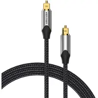 Cable BAVHH audio kabel 2 m Toslink Aluminium, Grijs
