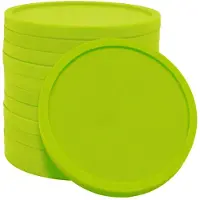 Combicraft Blanco consumptiemunten / drankmunten Ø29mm - Lime-groen - 1.000 stuks