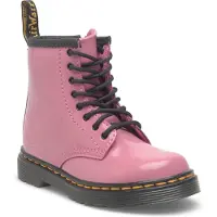 Dr. Martens 1460 leren veterboots roze peuter/kleuter Meisjes Leer Effen - maat 24
