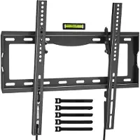 DNA TV Beugel - TV Beugels Draaibaar en Kantelbaar - TV Beugel Draaibaar - Zwart - 45cm x 45cm x 3cm