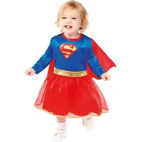 Amscan Supergirl verkleedkostuum voor kinderen 12-18 maanden - superhelden outfit.