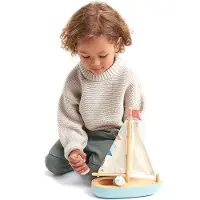 Tender Leaf Toys Zeilboot