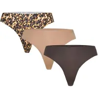 Björn Borg Invisible Thongs 3-pack Bruin | Maat: L
