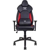 Thermaltake V Comfort Gamingstoel, zwart en rood
