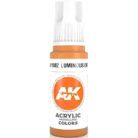 AK-Interactive Luminous Orange Acrylic Modelling Color - 17ml - AK-11082