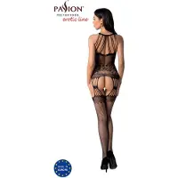 Passion - BS095 Sensuele Catsuit - Zwart