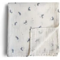 Mushie Multidoek Hydrofiel Whales