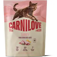 Carnilove True Fresh Cat Dry Turkey for Sterilised Adult All Breeds 400 g