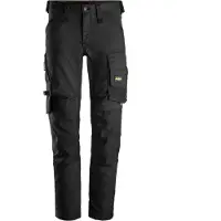 Snickers 6341 AllroundWork Stretch Werkbroek - Zwart - Maat 52
