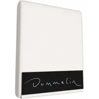 Dommelin Topper Hoeslaken 5-9 cm Wit (Percal 400TC)-90 x 210 cm