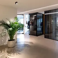 Wever & Ducre Plafondspot - opbouwspots Ceno, dimbaar, zwart, Woon-/ Eetkamer, Aluminium, Modern, plafondlamp