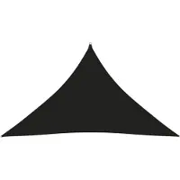 vidaXL Zonnescherm driehoekig 3x3x4,24 m oxford stof zwart