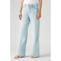 Levi's Xl Straight Jeans Light Indigo Size: W24L29 | Jeans Outlet | Dames | Blauw