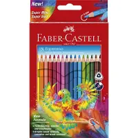 Faber-Castell Kleurpotlood Faber Castell Ergonomics driekant kartonnen etui à 18 stuks - FC-116514