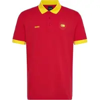 BOSS Heren Paddy polo met rode vlag details (XL), Rood, Casual, Katoen, Korte mouwen 50559263