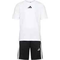 Adidas Trainingspak 'Train Essentials' zwart / wit