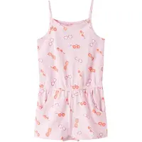 Name it MINI playsuit lichtroze Meisjes Katoen Ronde hals All over print - maat 104
