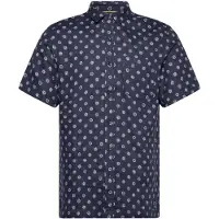 Scotch & Soda 183055 Linen Regular Fit Overhemd Met Korte Mouwen