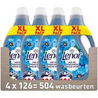 Lenor 4x Wasverzachter Zeebries 126 Wasbeurten 2650 ml